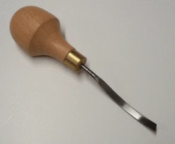 Right Corner (Skew) Bent Chisel Block Cutters By Ashley Iles No. 12x2A