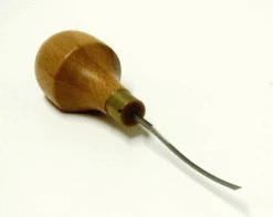 Bent Gouge Block Cutters By Ashley Iles No. 14