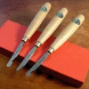 Miniature Side Scrapers By Ashley Iles - 3/8" X 1/8 - Set Of 3