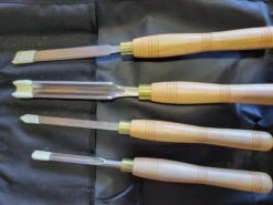 Ashley Iles Turning Tools Starter Set In Tool Roll