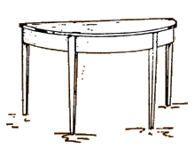 Hepplewhite End Tables