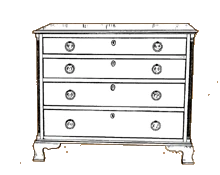 Chippendale Chest Of Drawers