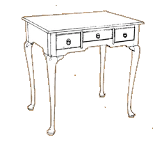 Queen Anne Lowboy