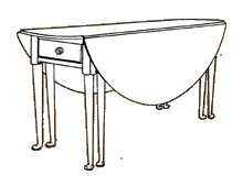 Queen Anne Dining Table