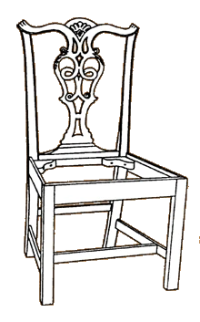 Ribbon-Back Side Chair