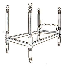 Cannon Ball Bedstead