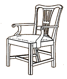 Chippendale Arm Chair