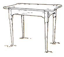 Porringer Top Tea Table