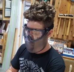 Capstone Safety Glass Combo With Shield