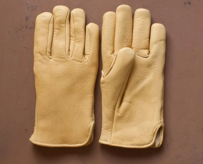 Pile Lined Elkskin Work Gloves