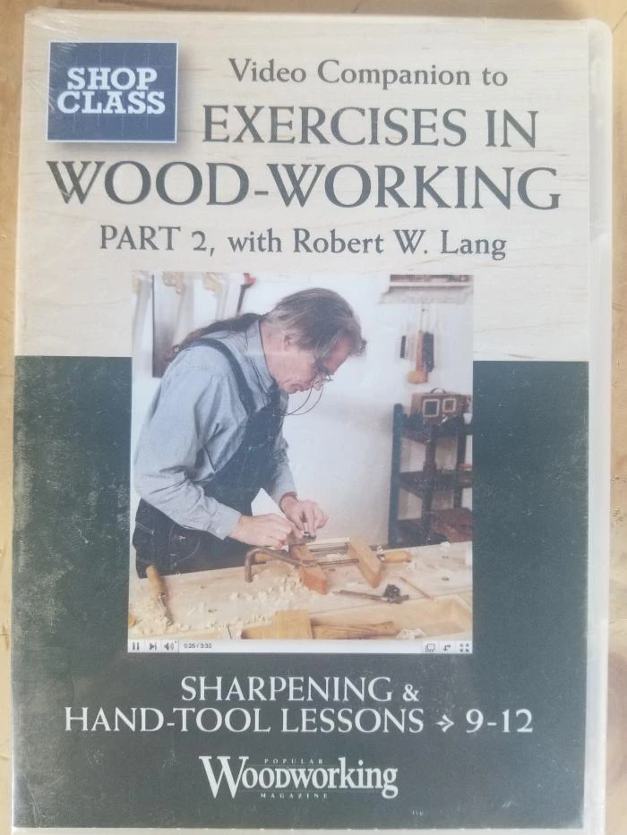 Exercises In Woodworking With Robert W. Lang - Sharpening & Hand Tool Lessons