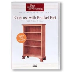 Fine Woodworking Video Workshop Series - Bookcase With Bracket Feet